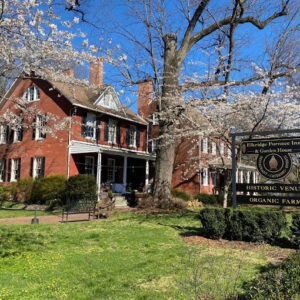 The outside of the Elkridge Furnace Inn, a restaurant in Elkridge.