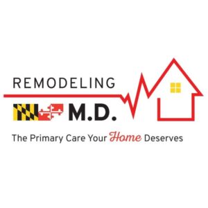 The logo of Remodeling, M.D., a remodeling contractor in Maryland.