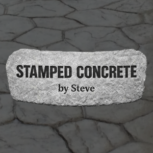 Stamped Concrete by Steve