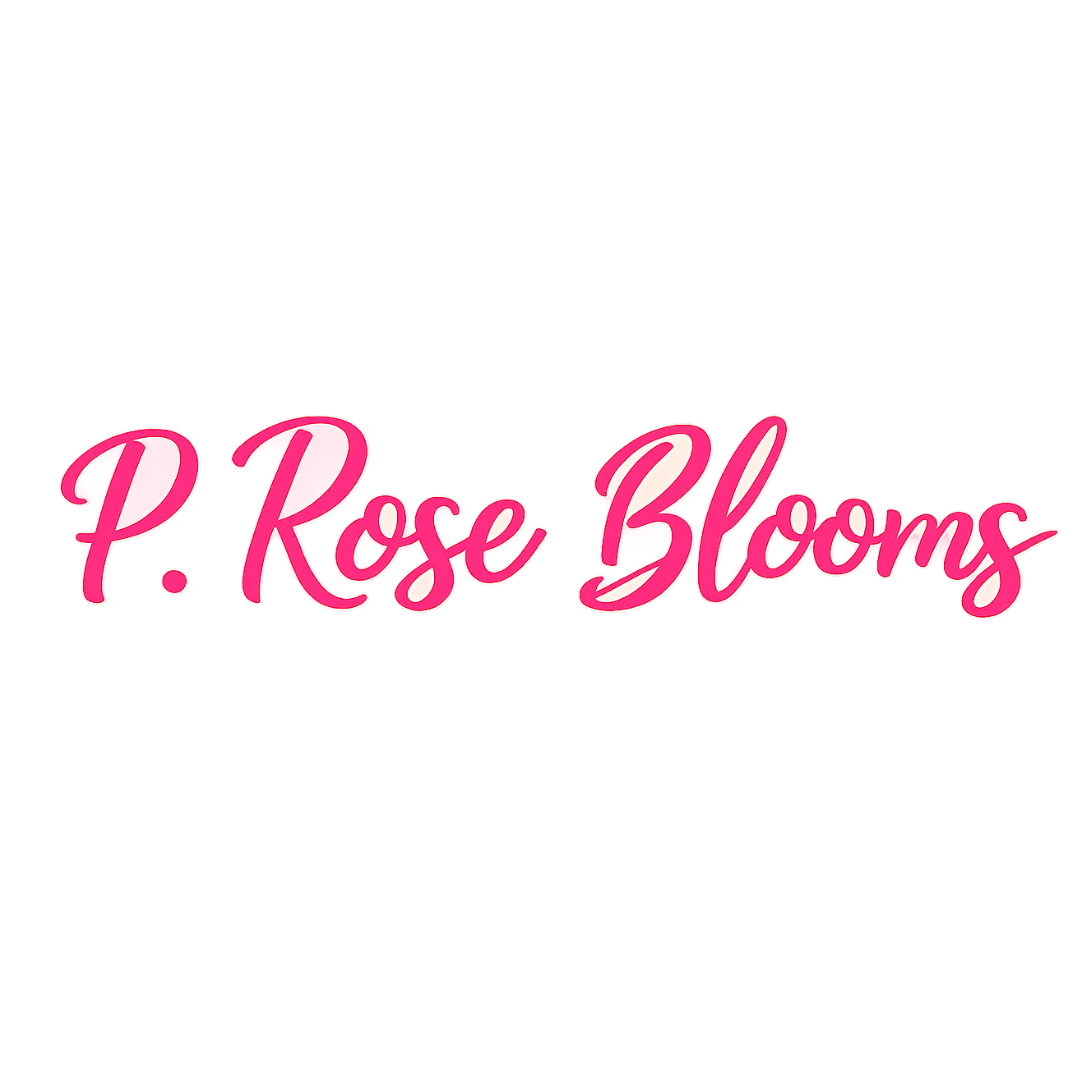 P. Rose Blooms logo