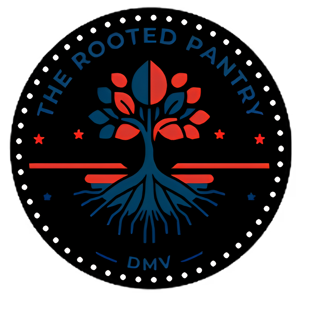 The Rooted Pantry logo