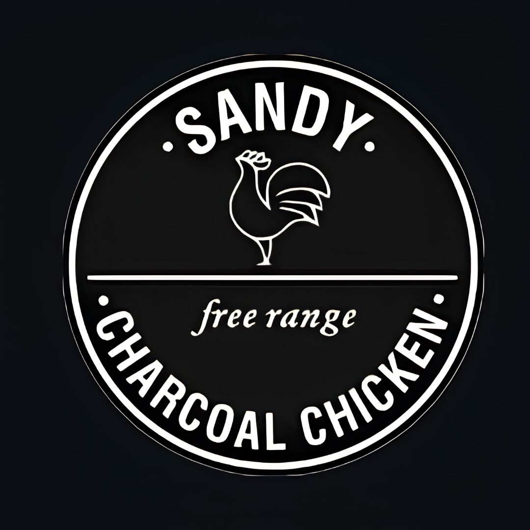 Sandy’s Charcoal Chicken logo